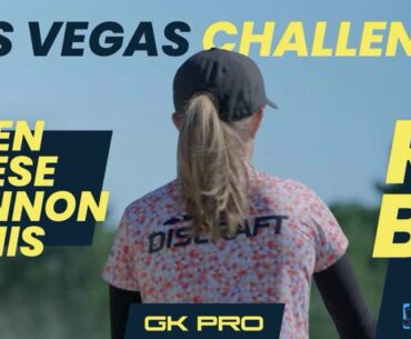 2022 Las Vegas Challenge | RD1 B9 | Allen, Weese, Gannon, Panis | FPO Disc Golf | GKPRO