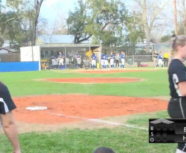 High school softball, Berwick vs Hanson