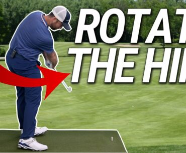 How To Rotate & Clear The Hips In The Golf Swing | Crazy Detail