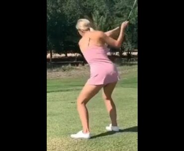 Great round 😉 🏌 ❤️❤️ #golf #shorts #golfgirl      | GOLF#SHORT