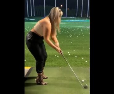 Nailed it  ❤️❤️ #golf #shorts #golfgirl      | GOLF#SHORT