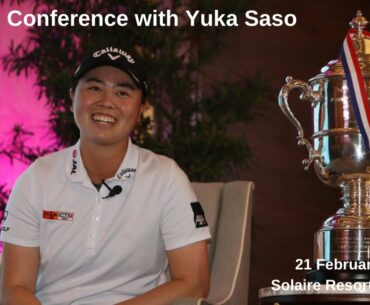 News Conference with Yuka Saso