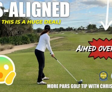 MORE PARS GOLF TIP: MIS_ALIGNED (why this is a HUGE mistake)