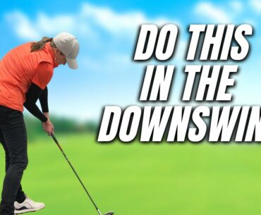 GOLFER DISCOVERS CHEST ROTATION IN THE DOWNSWING