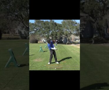 You will hit the ball HIGHER and FARTHER with LESS EFFORT doing this #shorts #golfswing #golftips