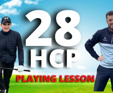 THINK YOUR WAY AROUND LIKE A PRO | GOLF COURSE MANAGEMENT PLAYING LESSON