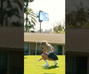 Amazing Golf Swing you need to see | Golf Girl awesome swing | Golf shorts | Grace Charis