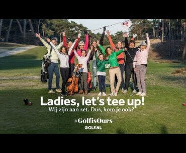Ladies, let's tee up! #GolfisOurs