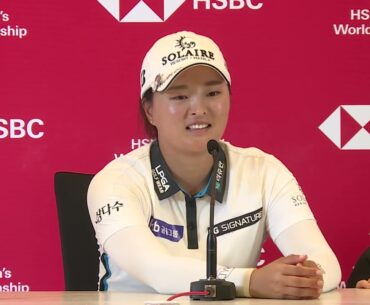 Jin Young Ko Sunday Press Winner Interview 2022 HSBC Womens World Invitational  LPGA Tour