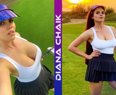 Golf Babe Diana Chaik Heats Up the Course