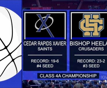 Class 4A - Cedar Rapids Xavier Saints vs. Bishop Heelan Crusaders