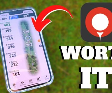 THE FIRST IPHONE GOLF GPS APP THATS WORTH TRYING!?