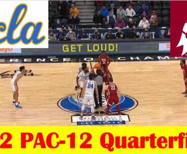 Washington State vs #13 UCLA Basketball Game Highlights, 2022 PAC 12 Quarterfinal