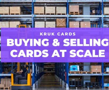 Kruk Cards - Sports Card Business Analysis - How To Sell Bulk Sports Cards