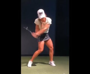 Club speed 107 going 300+ ❤️❤️   #golf #shorts #golfgirl      | GOLF#SHORT