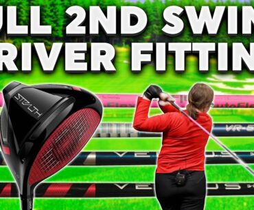 Golf Club Fitting | TaylorMade Stealth Driver | 2nd Swing Tour Van