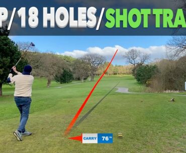 Every shot of a 9 Handicap Golfer's round.