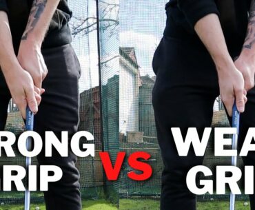 Strong VS Weak Golf Grip - In Detail Look Into Which Grip Is Better