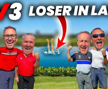 Epic golf mega match with a HUGE forfeit for the loser