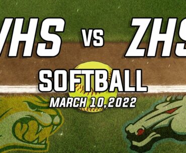 Walker vs Zachary - Softball LIVE