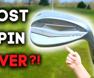 HIGHEST SPINNING WEDGES ?! BRAND NEW PING GLIDE 4.0 WEDGES