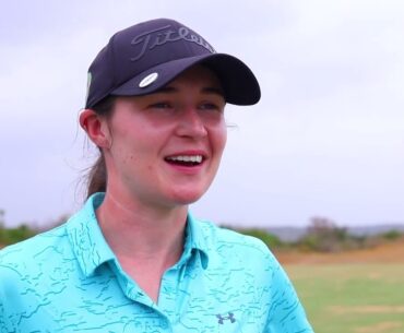 Junior golfers treated by Magical kenya ladies ladies golfers at Vipingo