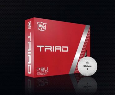 Wilson Triad Golf Balls - Tech