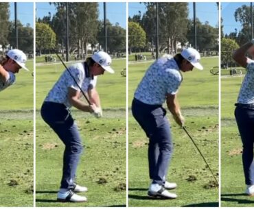 Cameron Smith Short & Mid Iron Swing Sequence and Slowmotion