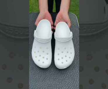 CROCS INTO GOLF SHOES?! DIY GOLF SHOES