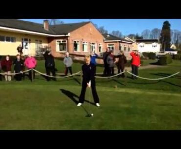 Ely City Golf Club Lady Captain Drive In 2014