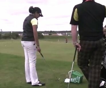 Golf Lesson: Ladies European Tour - Chipping FT Kiran Matharu Part 2