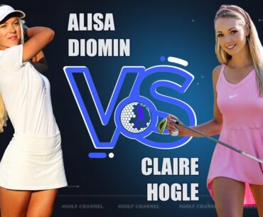 Alisa Diomin vs Claire Hogle | Who Is The Hottest Golfer