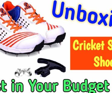 Unboxing || Cricket Spikes Shoe || Best for Regular Practice