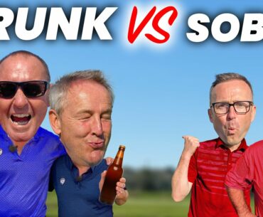 Drunk golf vs sober golf - unbelievable finish