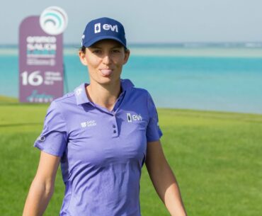 Anne Van Dam puts herself in contention with a second round 69 (-3) leaving her two off the lead