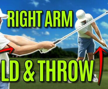 GOLF: Right Arm Fold & Throw EXPLAINED