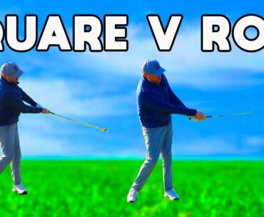 How to RELEASE the GOLF CLUB | SQUARE release or ROLL release