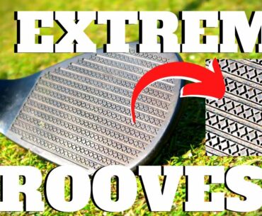 EXTREME WEDGE GROOVES actually help BEGINNERS BACKSPIN THE GOLF BALL!?