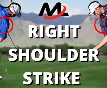 Right Shoulder Move In Downswing For A CONSISTENT Strike