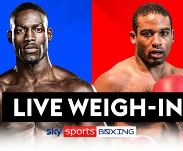 LIVE WEIGH-IN! Riakporhe vs Jumah | Wembley Fight Night