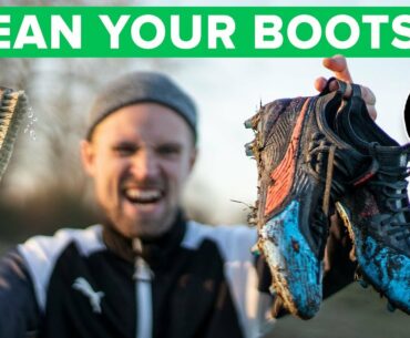 CLEAN YOUR FOOTBALL BOOTS IN 2 MINUTES | Make them last longer