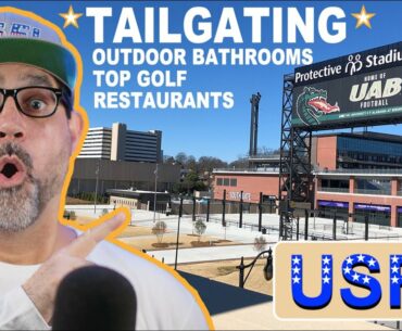I scouted Birmingham for a USFL football game trip - Here's what I found!