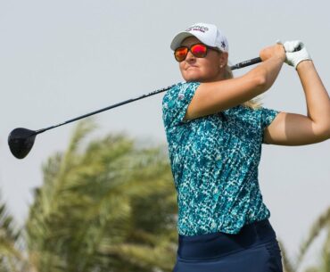 Anna Nordqvist sits in second after a third round score of 69 (-3) at Royal Greens