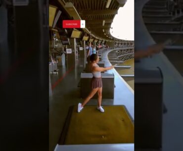Amazing Golf Swing you need to see _ Golf Girl awesome swing