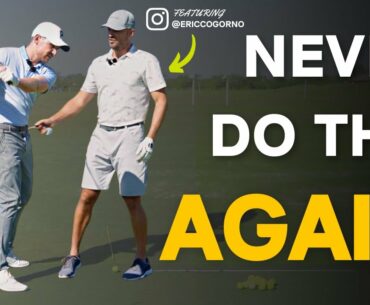 Stop Standing up During The Golf Swing- Fix Early Extension