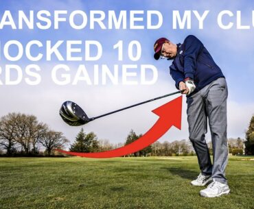 I TRANSFORMED MY GOLF CLUBS AND WAS SHOCKED WITH A 10 YARD GAIN