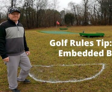 Golf Rules Tip: Embedded Ball