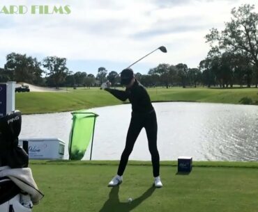 Esther Henseleit Golf Swing 2021 Pelican Women's Championship LPGA Tournament Belleair Florida Rd 4