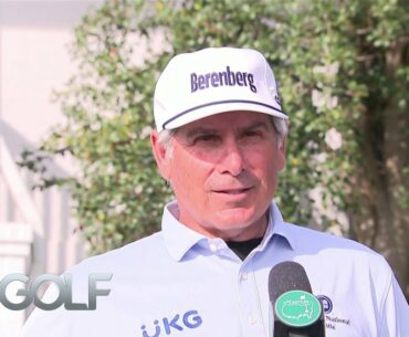 Fred Couples: Tiger Woods 'bombing it' during practice round | Live From the Masters | Golf Channel