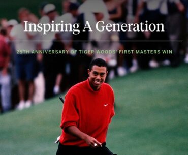 25th Anniversary Of Tiger Woods' Historic Masters Win | The Masters